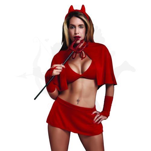 Disfraz erotico de diablita 